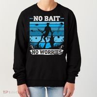 Spearfishing No Bait No Problem Dive Fish Hunt Spear Fishes Gift Women's Sweatshirt thumb 0
