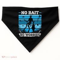 Spearfishing No Bait No Problem Dive Fish Hunt Spear Fishes Gift USA-Made Doggie Bandana thumb 0