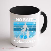 Spearfishing No Bait No Problem Dive Fish Hunt Spear Fishes Gift Coffee Mug thumb 1