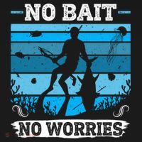 Spearfishing No Bait No Problem Dive Fish Hunt Spear Fishes Gift Pajama Set thumb 2
