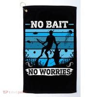 Spearfishing No Bait No Problem Dive Fish Hunt Spear Fishes Gift Golf Towel thumb 0