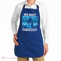 Spearfishing No Bait No Problem Dive Fish Hunt Spear Fishes Gift Apron thumb 2
