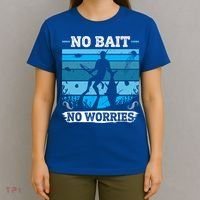 Spearfishing No Bait No Problem Dive Fish Hunt Spear Fishes Gift T-Shirt thumb 4