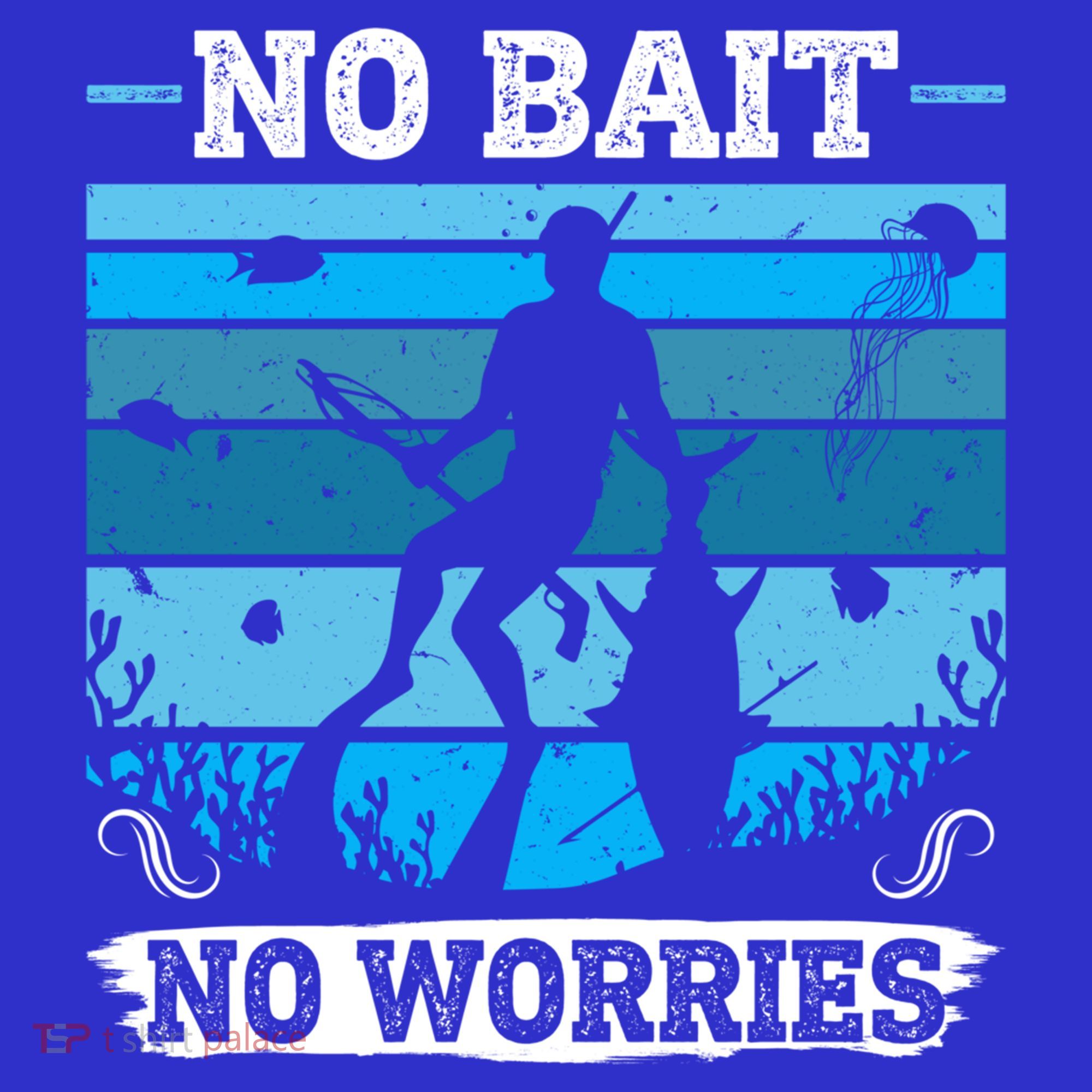 Spearfishing No Bait No Problem Dive Fish Hunt Spear Fishes Gift Baby Bodysuit
