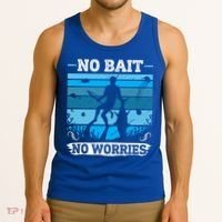 Spearfishing No Bait No Problem Dive Fish Hunt Spear Fishes Gift Tank Top thumb 3