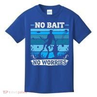 Spearfishing No Bait No Problem Dive Fish Hunt Spear Fishes Gift Kids T-Shirt thumb 0