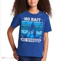 Spearfishing No Bait No Problem Dive Fish Hunt Spear Fishes Gift Kids T-Shirt thumb 2
