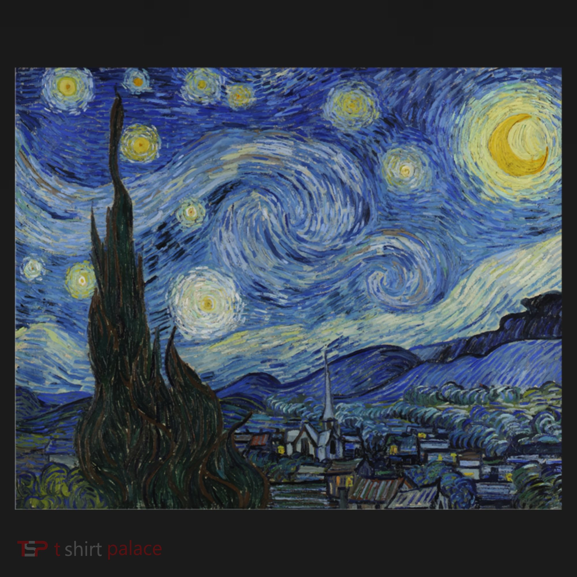 Starry Night By Vincent Van Gogh Famous Painting Gift Bucket Hat