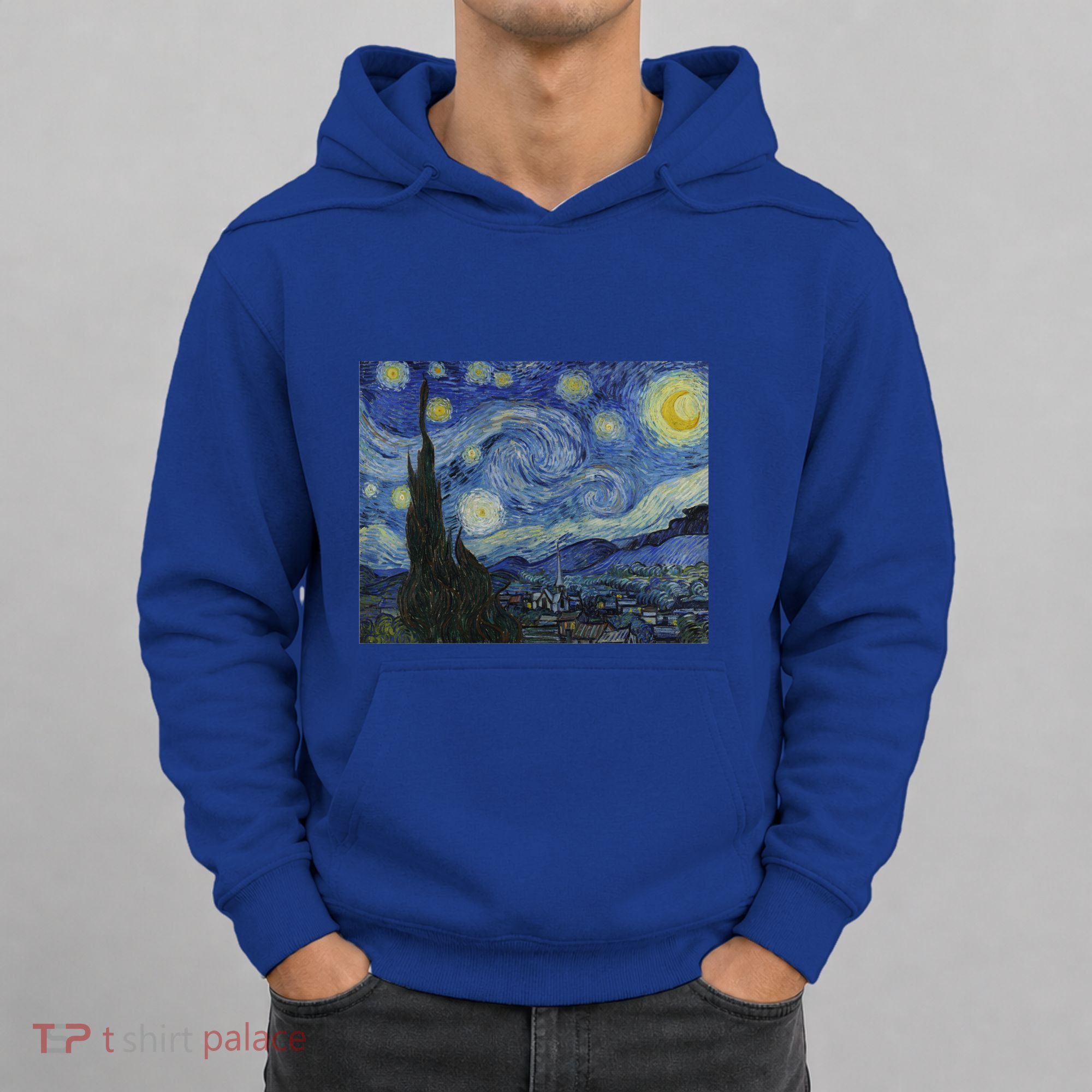 Starry Night By Vincent Van Gogh Famous Painting Gift Hoodie
