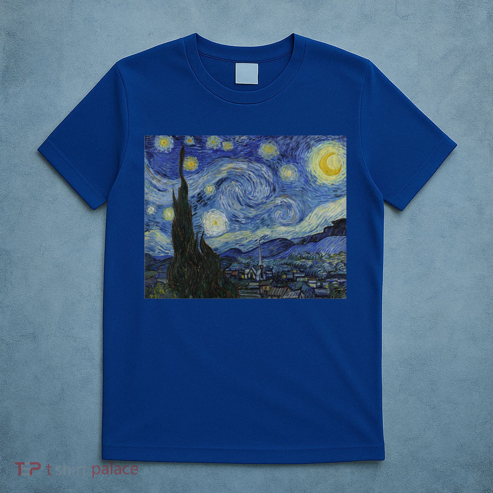 Starry Night By Vincent Van Gogh Famous Painting Gift T-Shirt