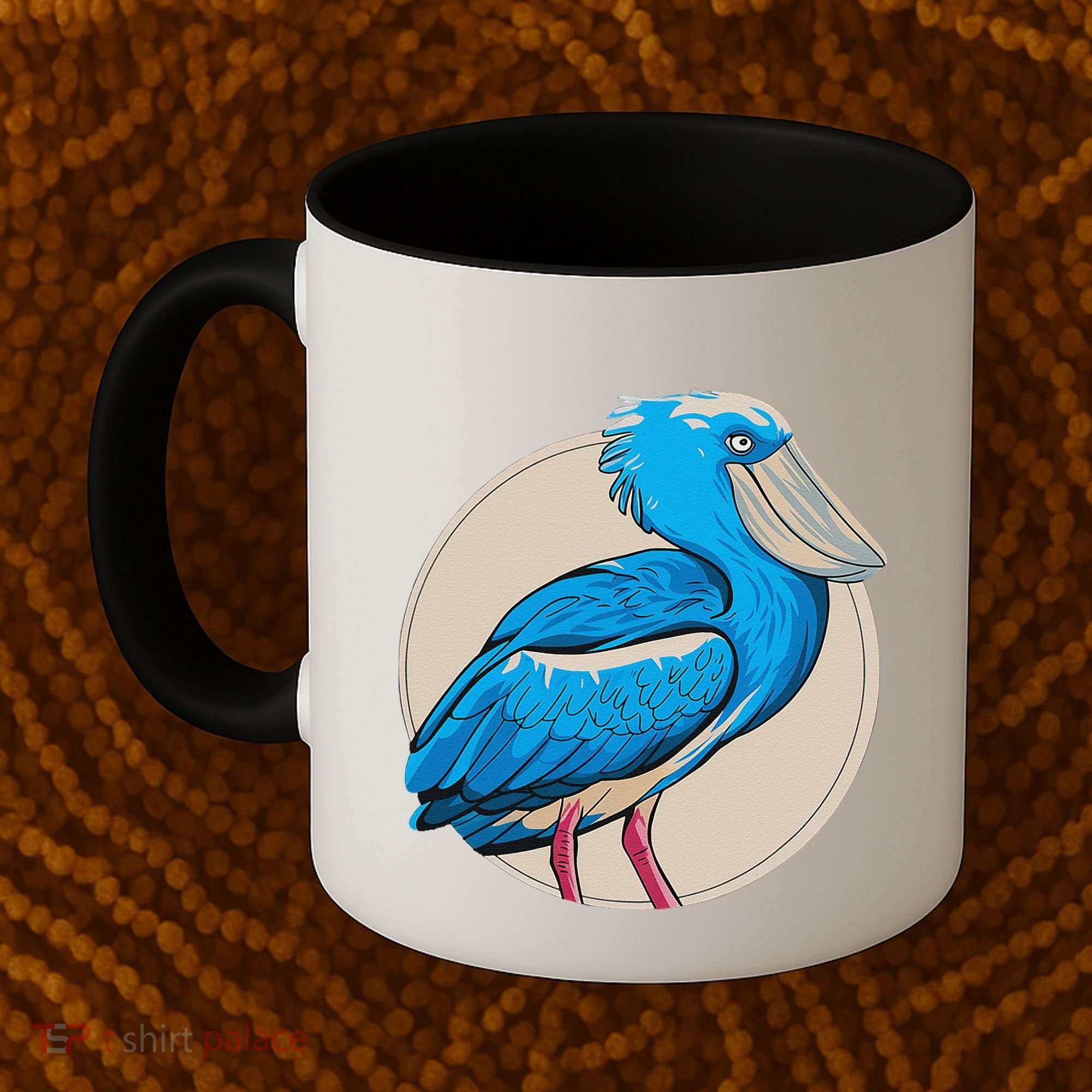 Shoebill National Bird Day Ornithologist Whale Bill Stork Coffee Mug