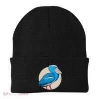 Shoebill National Bird Day Ornithologist Whale Bill Stork Beanie thumb 0