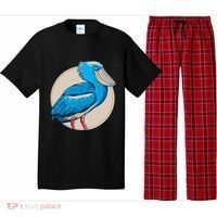Shoebill National Bird Day Ornithologist Whale Bill Stork Pajama Set thumb 0