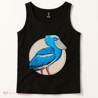 Shoebill National Bird Day Ornithologist Whale Bill Stork Tank Top thumb 2