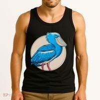 Shoebill National Bird Day Ornithologist Whale Bill Stork Tank Top thumb 3
