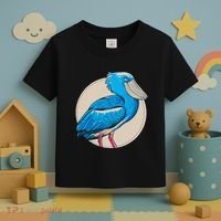 Shoebill National Bird Day Ornithologist Whale Bill Stork Toddler T-Shirt thumb 3