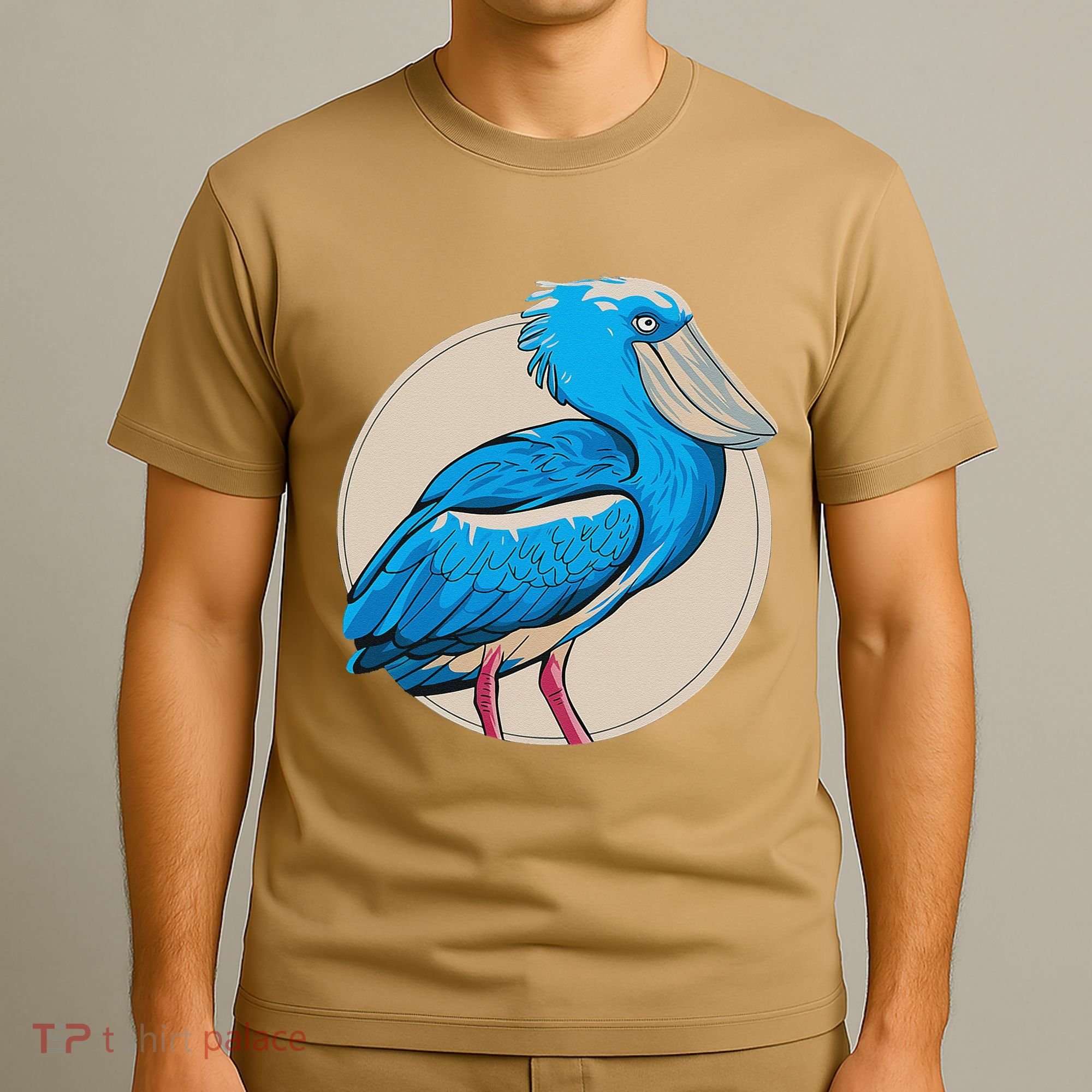 Shoebill National Bird Day Ornithologist Whale Bill Stork T-Shirt