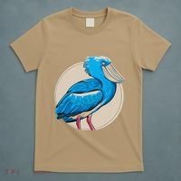 Shoebill National Bird Day Ornithologist Whale Bill Stork T-Shirt thumb 5
