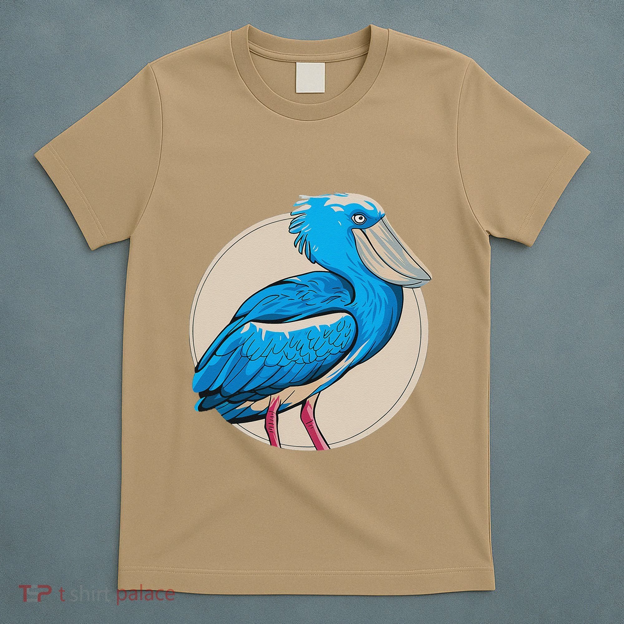 Shoebill National Bird Day Ornithologist Whale Bill Stork T-Shirt