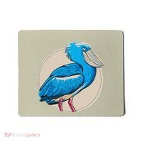 Shoebill National Bird Day Ornithologist Whale Bill Stork Mousepad thumb 0