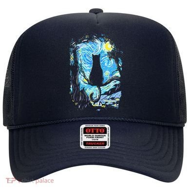 Starry Night Cat Van Gogh Cat Hat