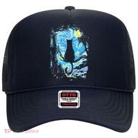 Starry Night Cat Van Gogh Cat Hat thumb 0