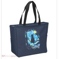 Starry Night Cat Van Gogh Cat Tote Bag thumb 2