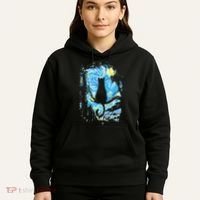 Starry Night Cat Van Gogh Cat Hoodie thumb 5