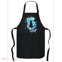 Starry Night Cat Van Gogh Cat Apron thumb 0