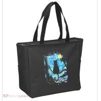 Starry Night Cat Van Gogh Cat Tote Bag thumb 2