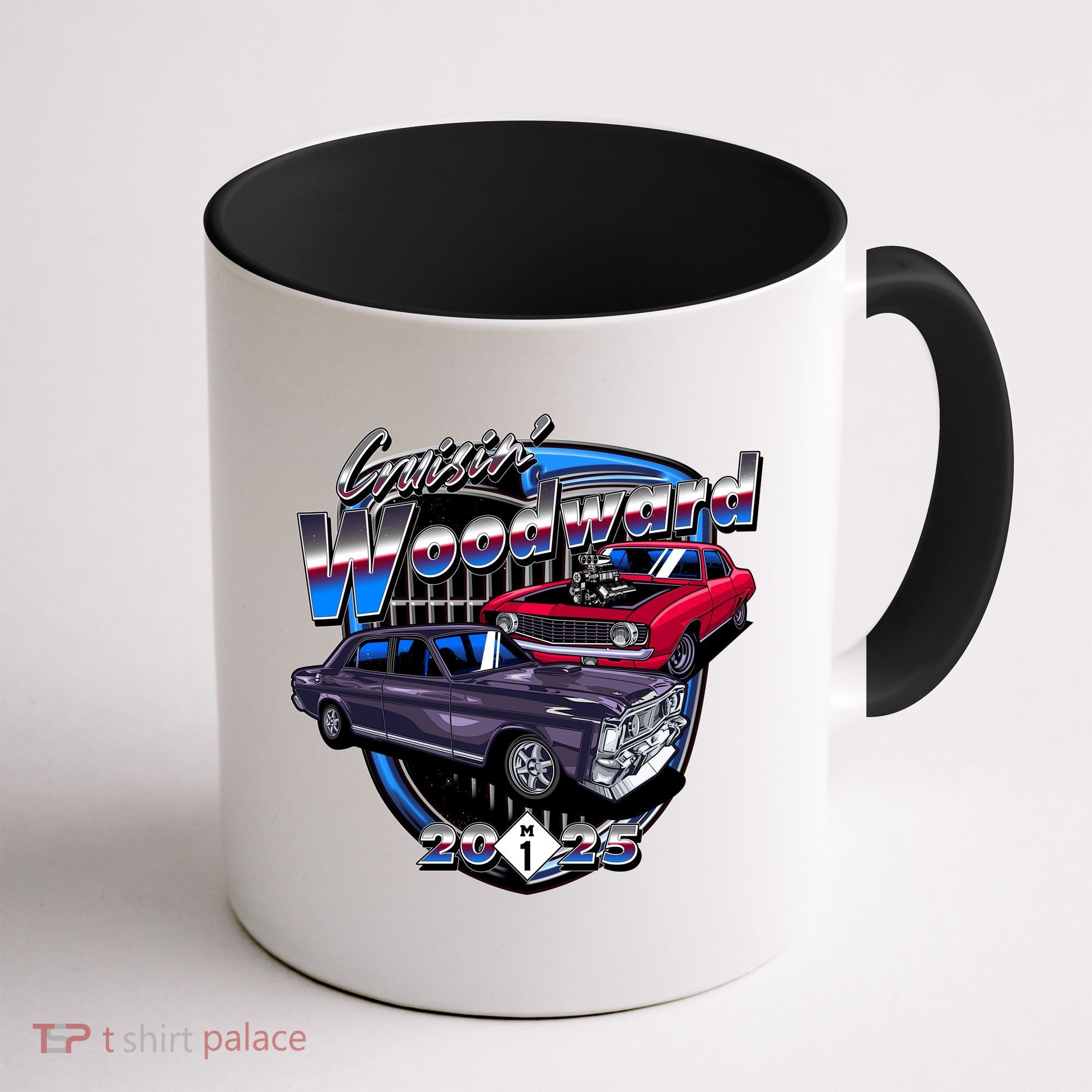 Summer Nights Cruising Woodward 2025 Coffee Mug