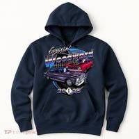 Summer Nights Cruising Woodward 2025 Hoodie thumb 0