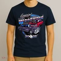 Summer Nights Cruising Woodward 2025 T-Shirt thumb 3