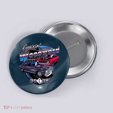 Summer Nights Cruising Woodward 2025 Button