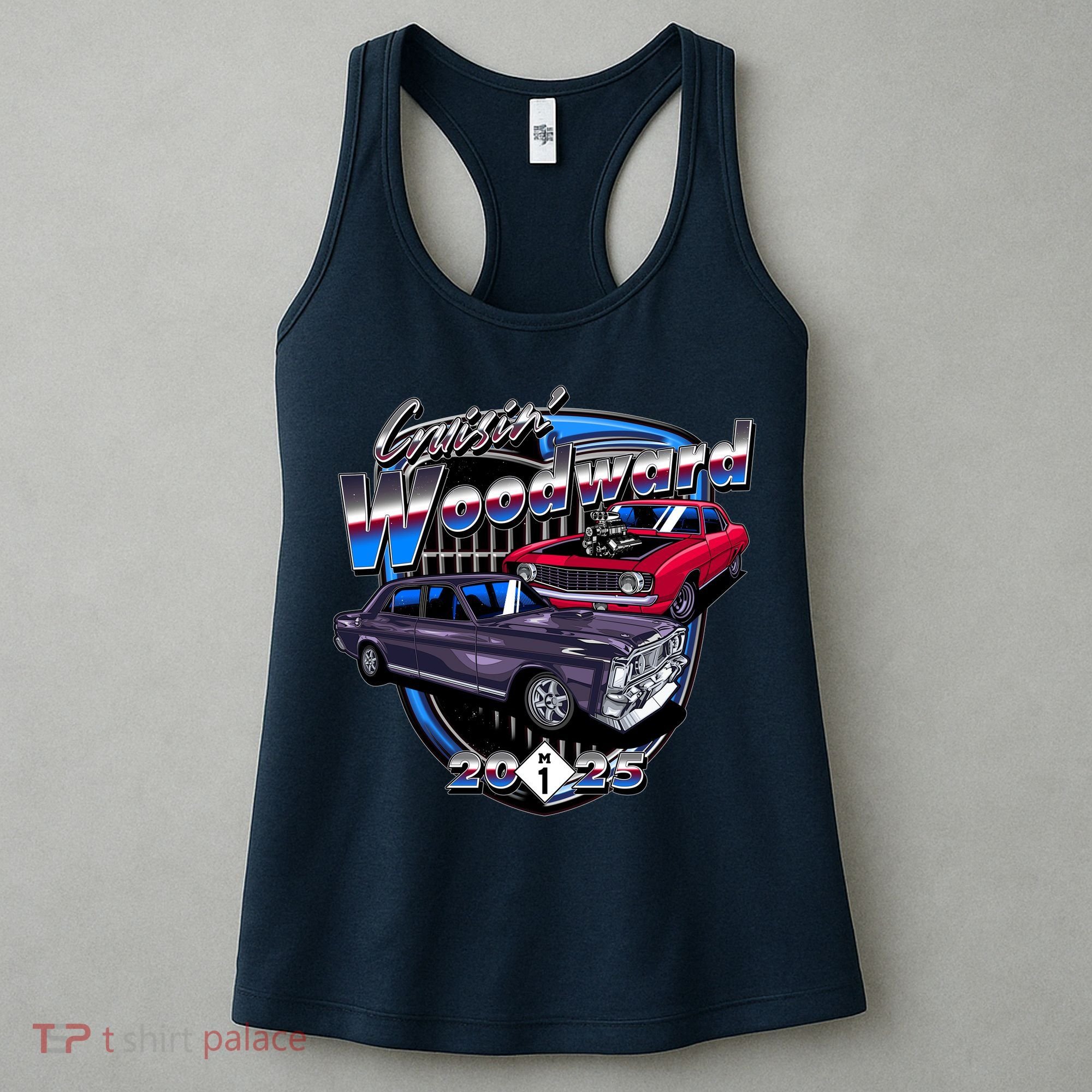 Summer Nights Cruising Woodward 2025 Women's Tank Top