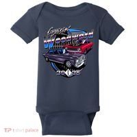 Summer Nights Cruising Woodward 2025 Baby Bodysuit thumb 0