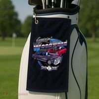 Summer Nights Cruising Woodward 2025 Golf Towel thumb 2