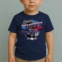 Summer Nights Cruising Woodward 2025 Toddler T-Shirt thumb 2
