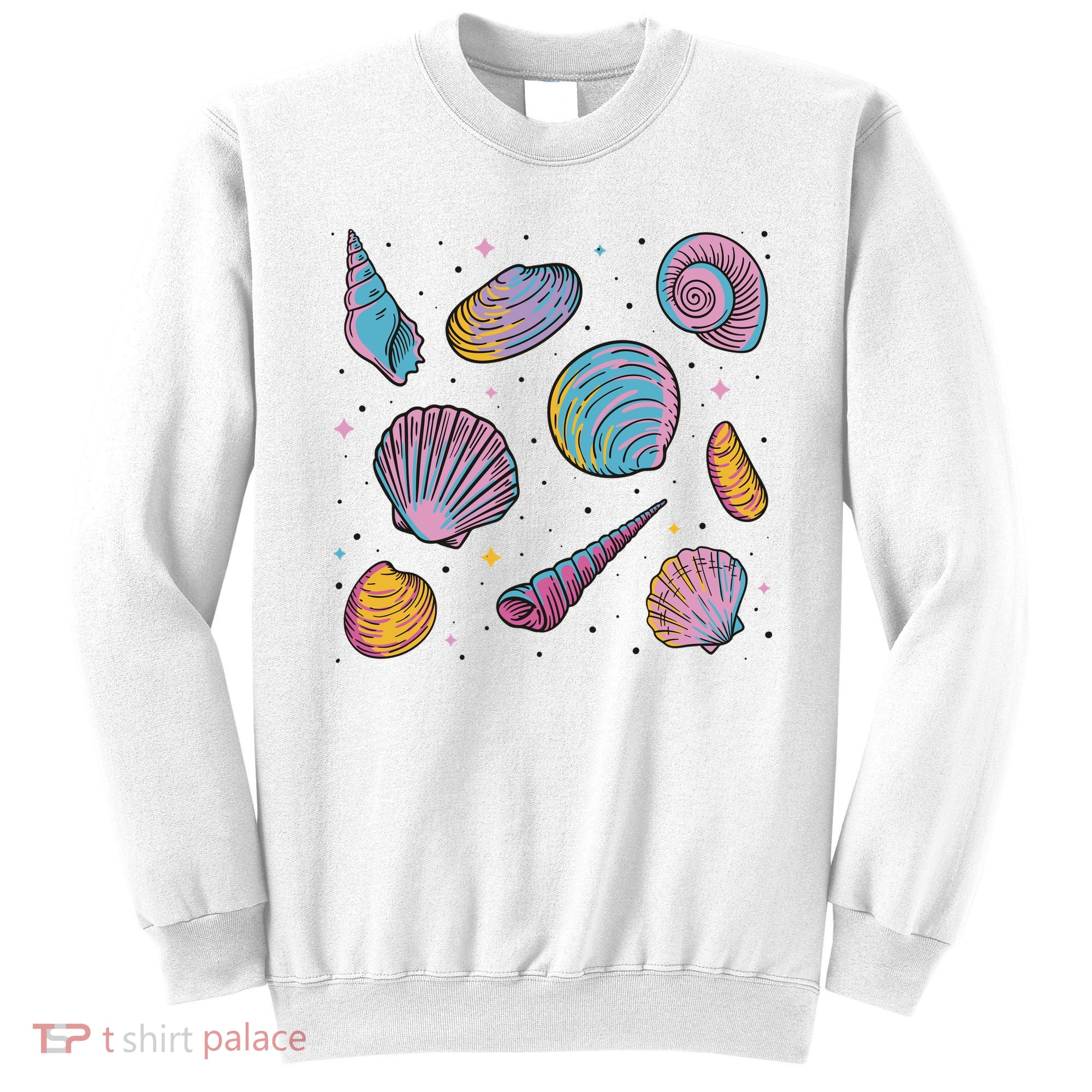 Seashells Nature Colorful Sweatshirt