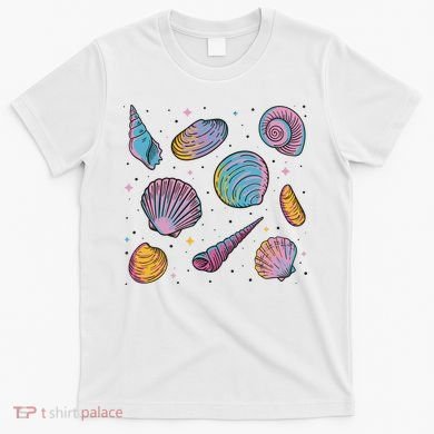 Seashells Nature Colorful T-Shirt