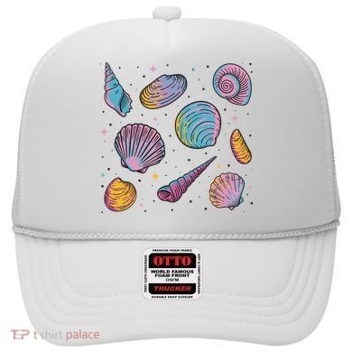 Seashells Nature Colorful Hat