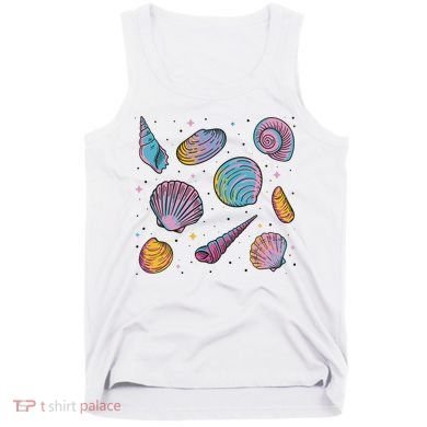 Seashells Nature Colorful Tank Top