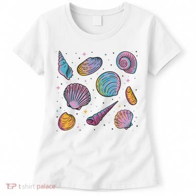 Seashells Nature Colorful Women's T-Shirt