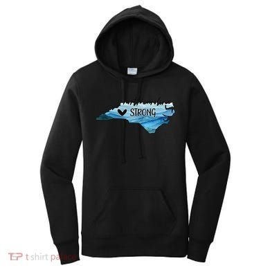 Support North Carolina Stay Western Strong Nc State Gift Women's Hoodie