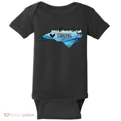 Support North Carolina Stay Western Strong Nc State Gift Baby Bodysuit
