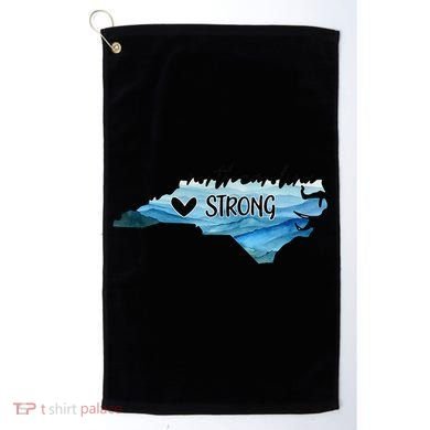 Support North Carolina Stay Western Strong Nc State Gift Golf Towel