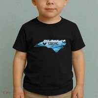 Support North Carolina Stay Western Strong Nc State Gift Toddler T-Shirt thumb 2