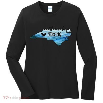 Support North Carolina Stay Western Strong Nc State Gift Women's Long Sleeve Shirt