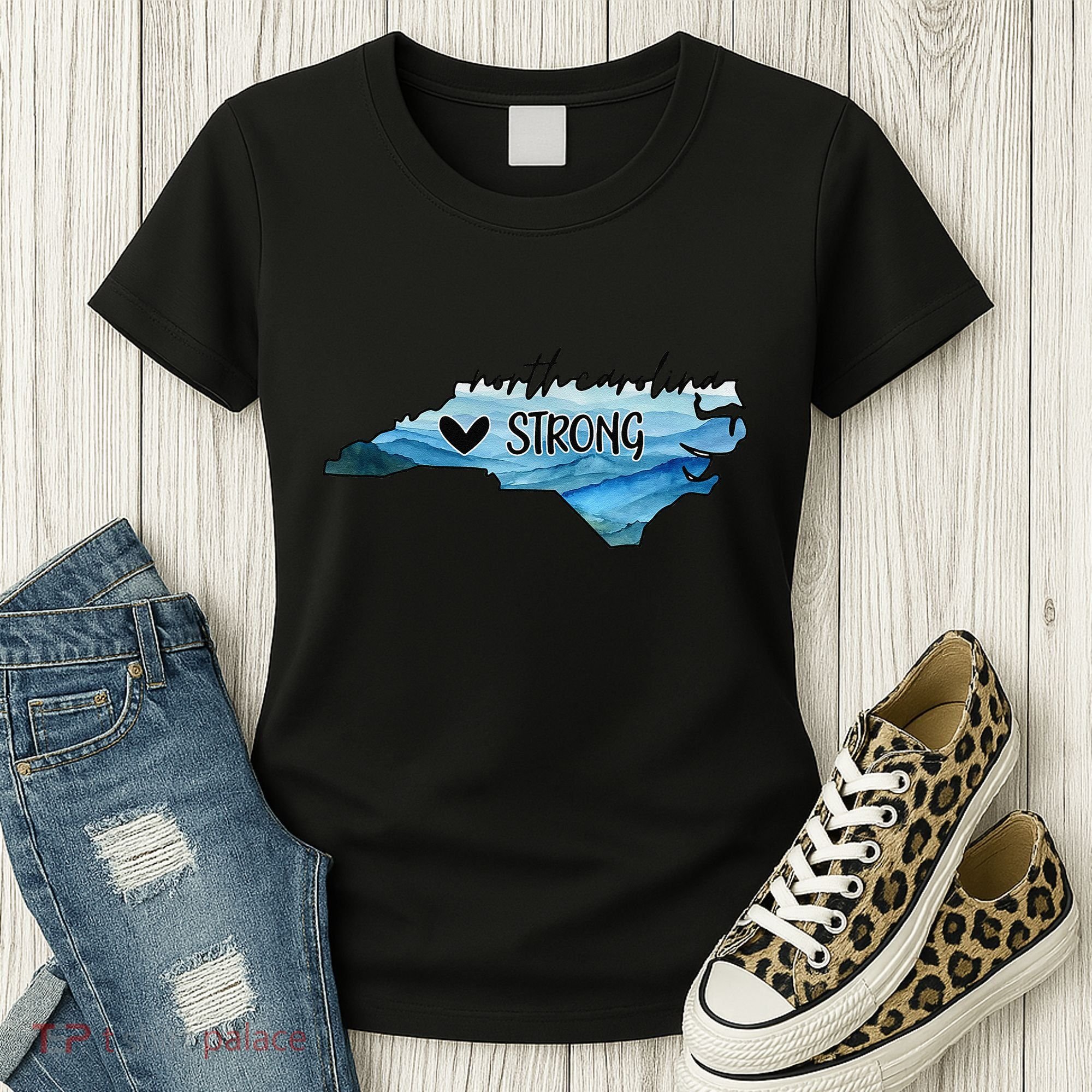 Support North Carolina Stay Western Strong Nc State Gift Women's T-Shirt