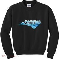 Support North Carolina Stay Western Strong Nc State Gift Kids Sweatshirt thumb 0